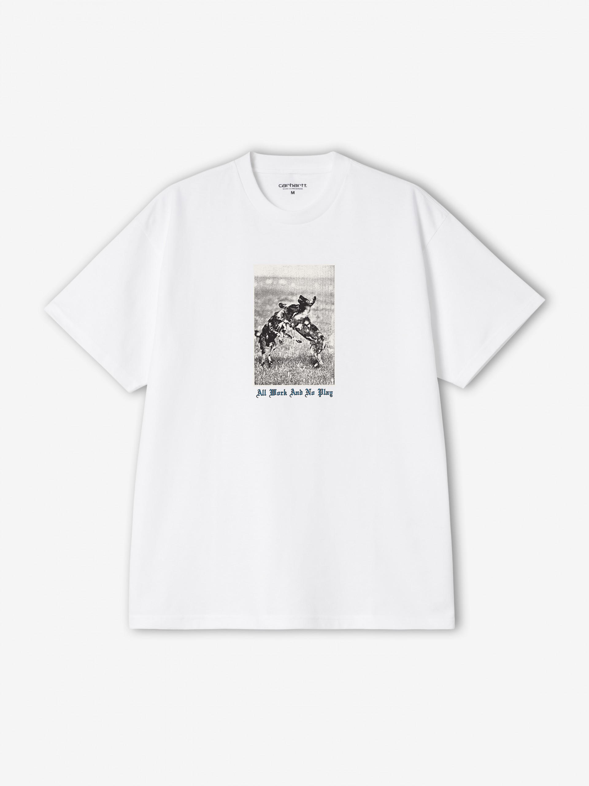 T-shirt Carhartt WIP No Play Branca