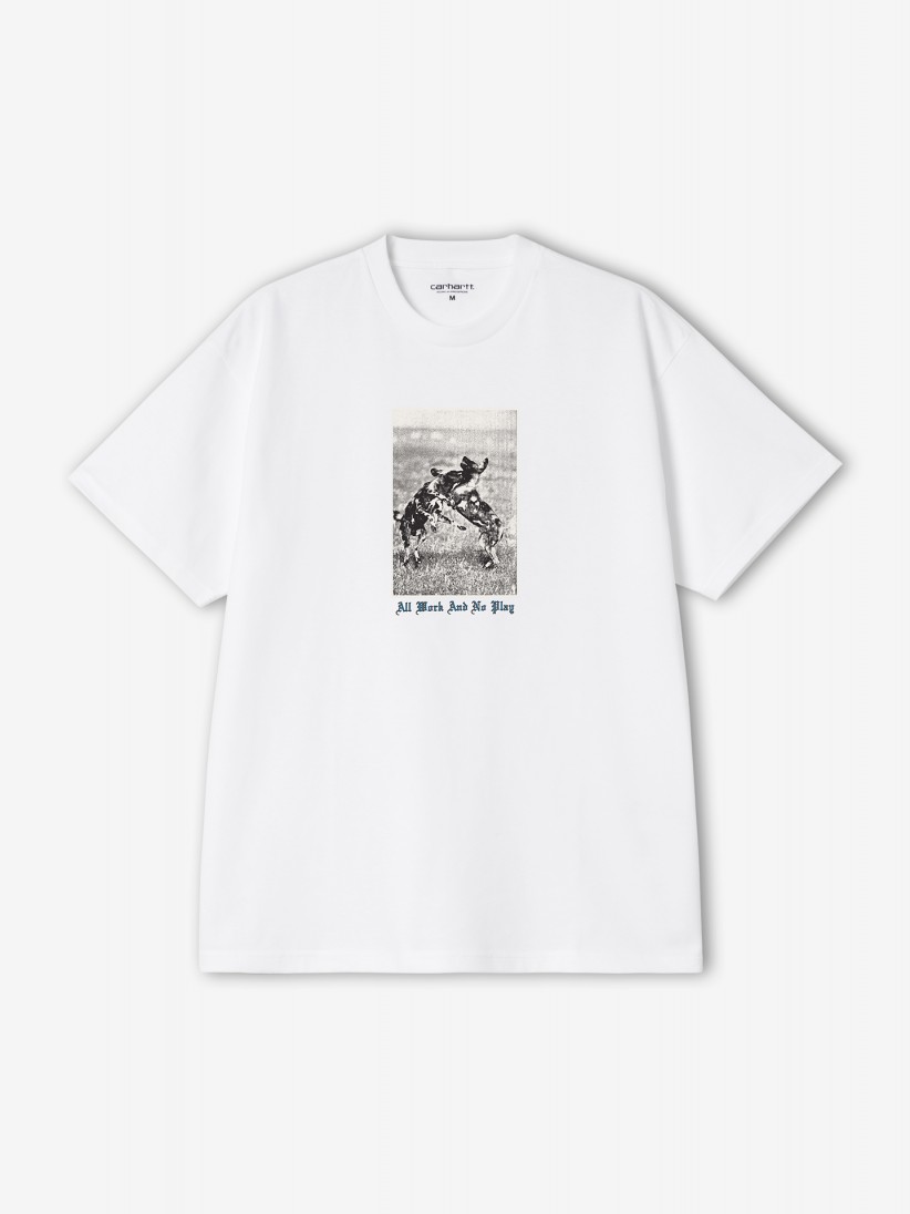 Camiseta Carhartt WIP No Play Blanca