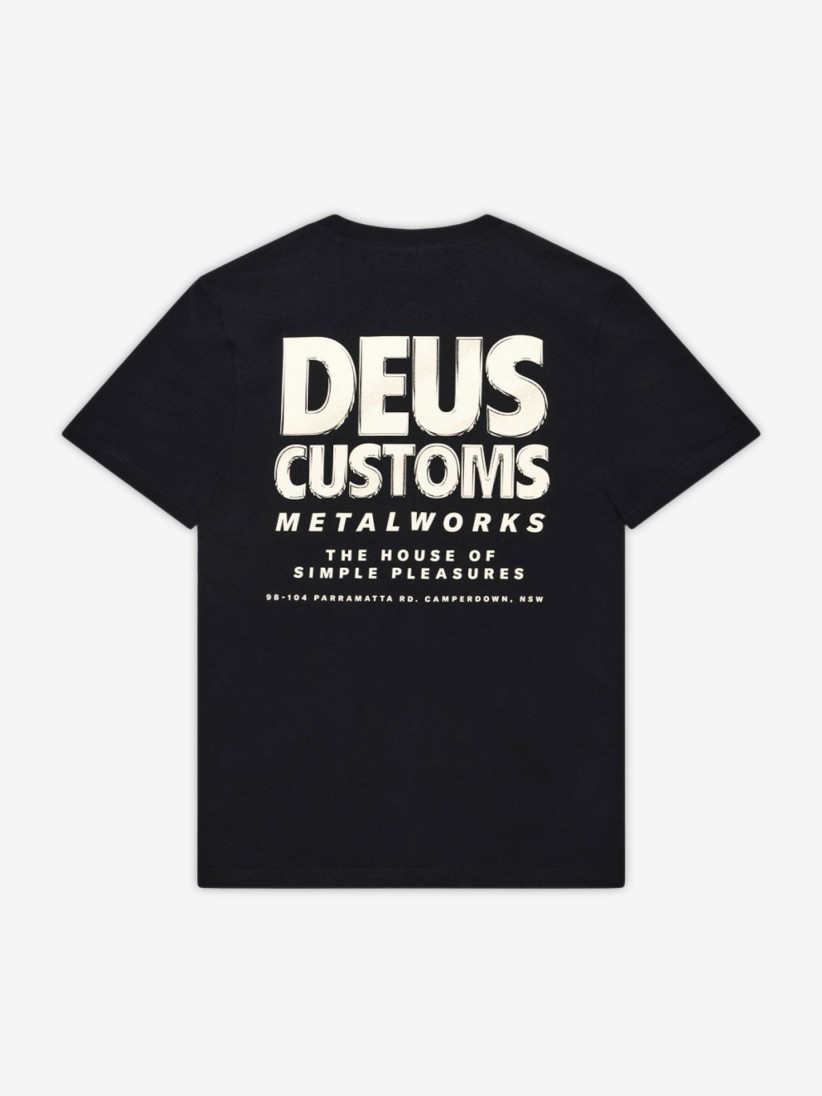 Deus Ex Machina Chromium Black T-shirt