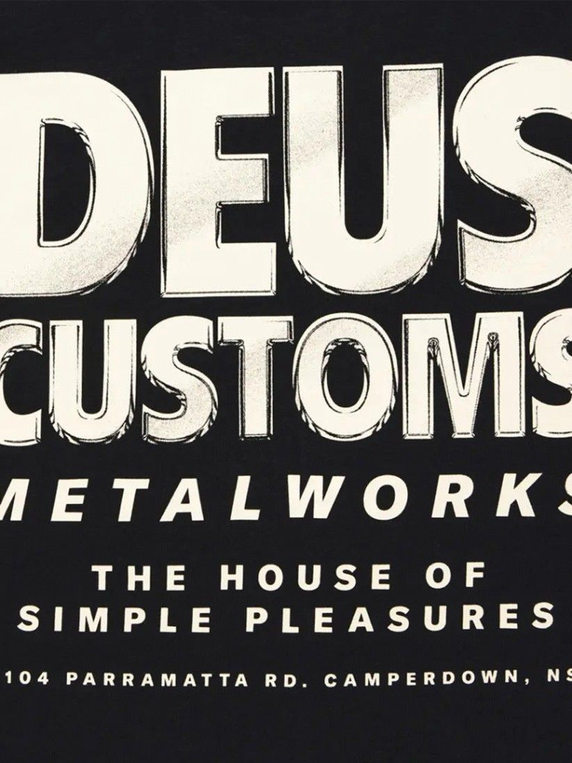Deus Ex Machina Chromium Black T-shirt