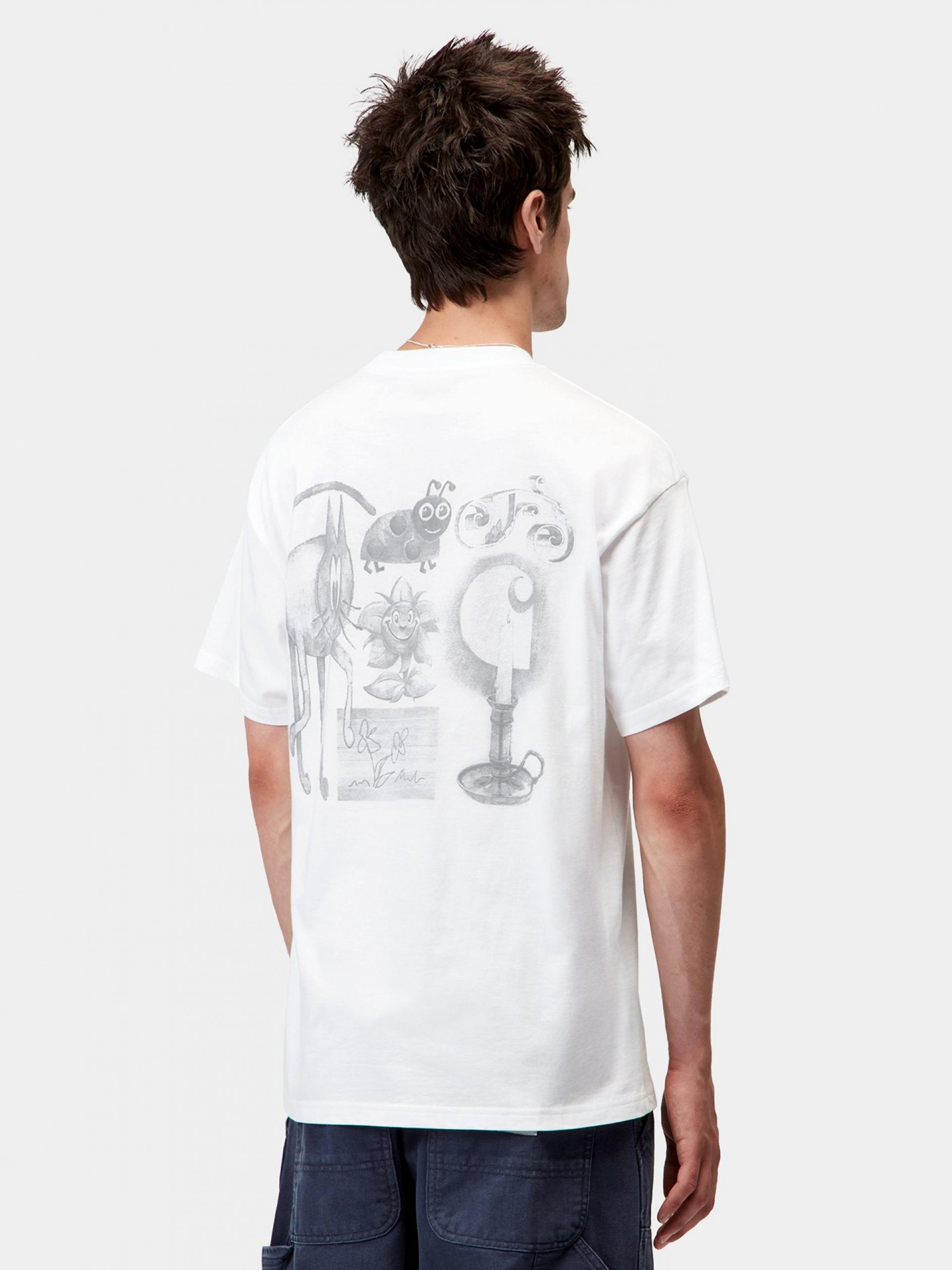 Camiseta Carhartt WIP Okniceok 01 Blanca