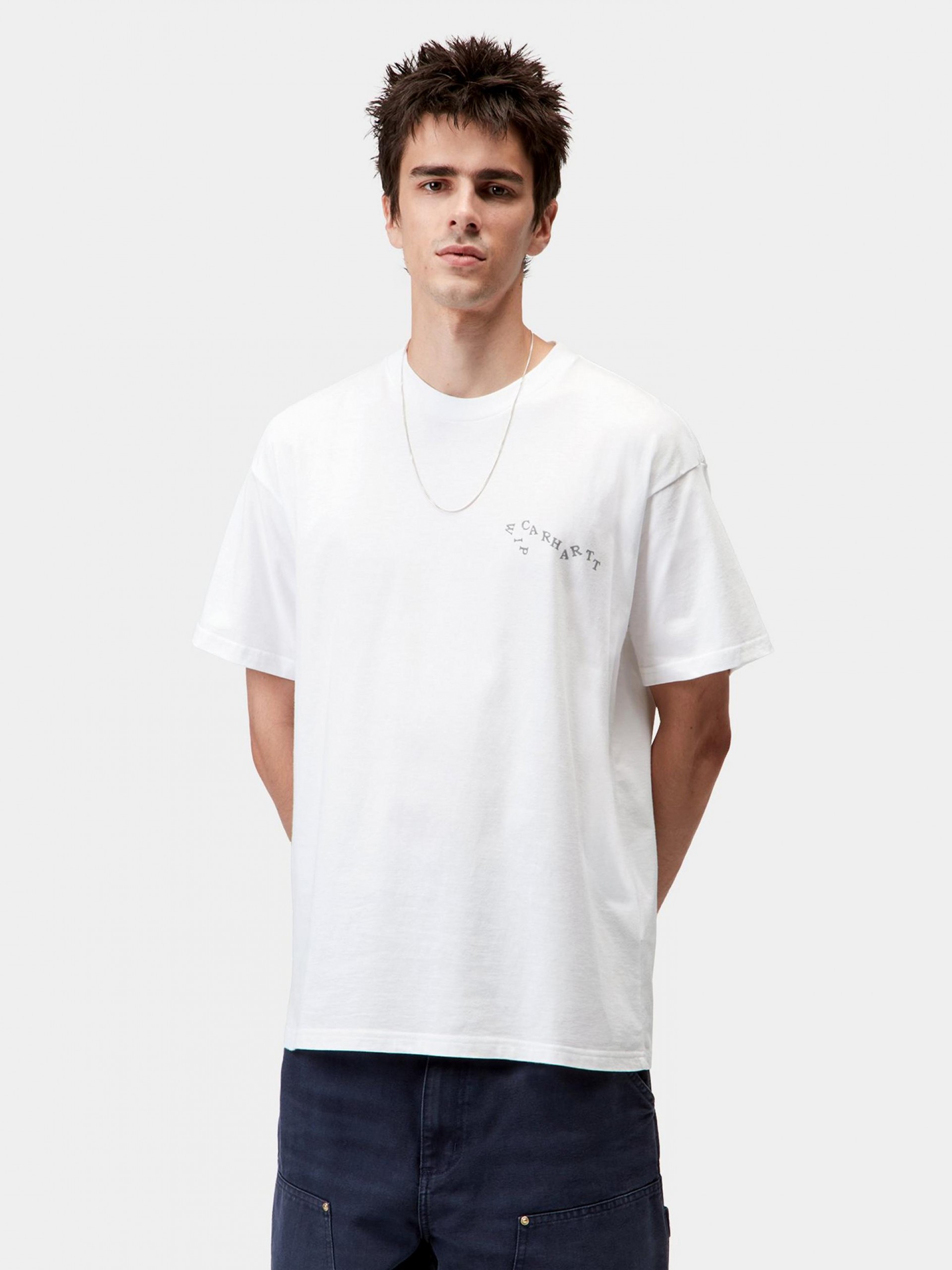 Camiseta Carhartt WIP Okniceok 01 Blanca