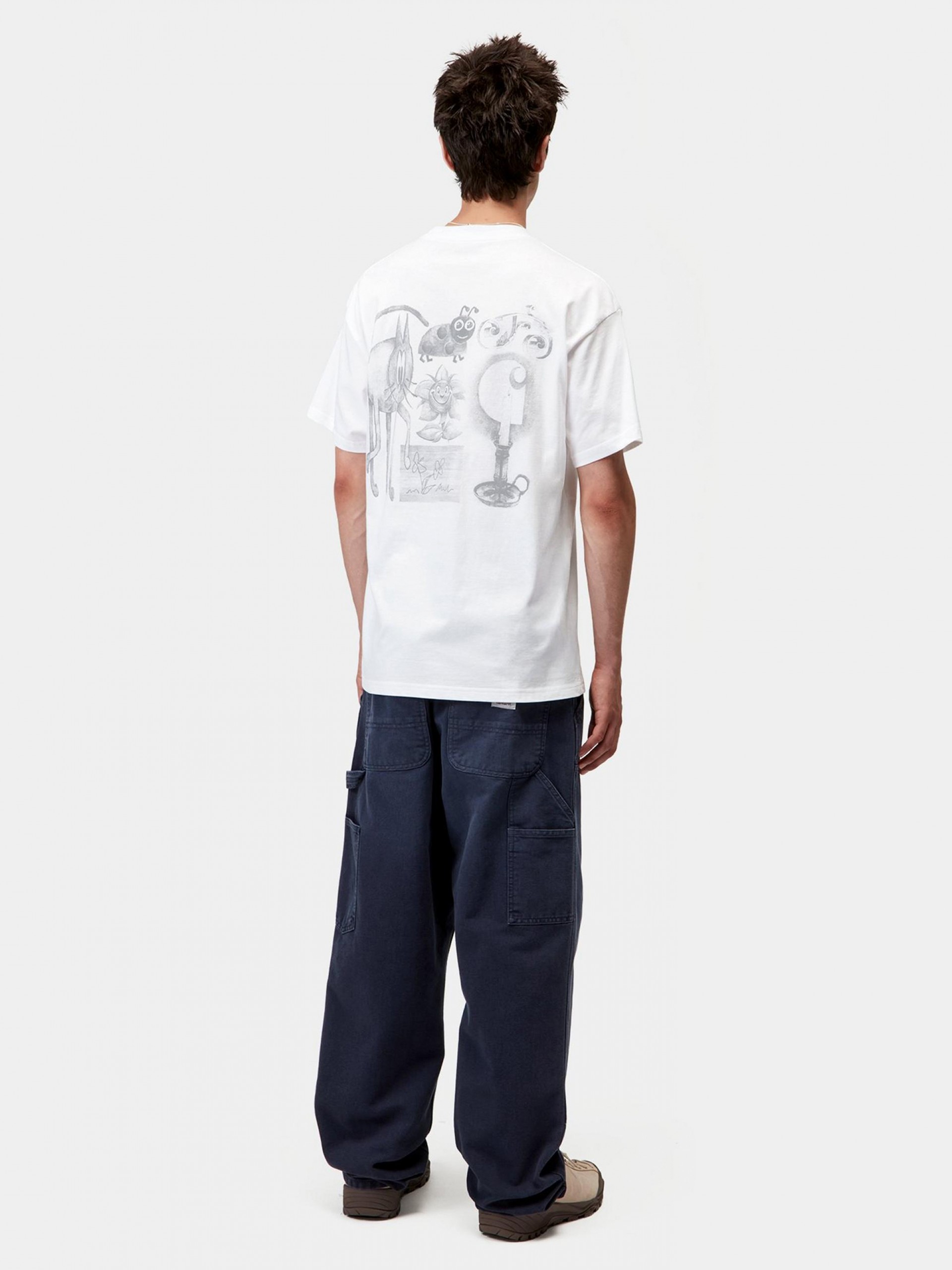 Camiseta Carhartt WIP Okniceok 01 Blanca