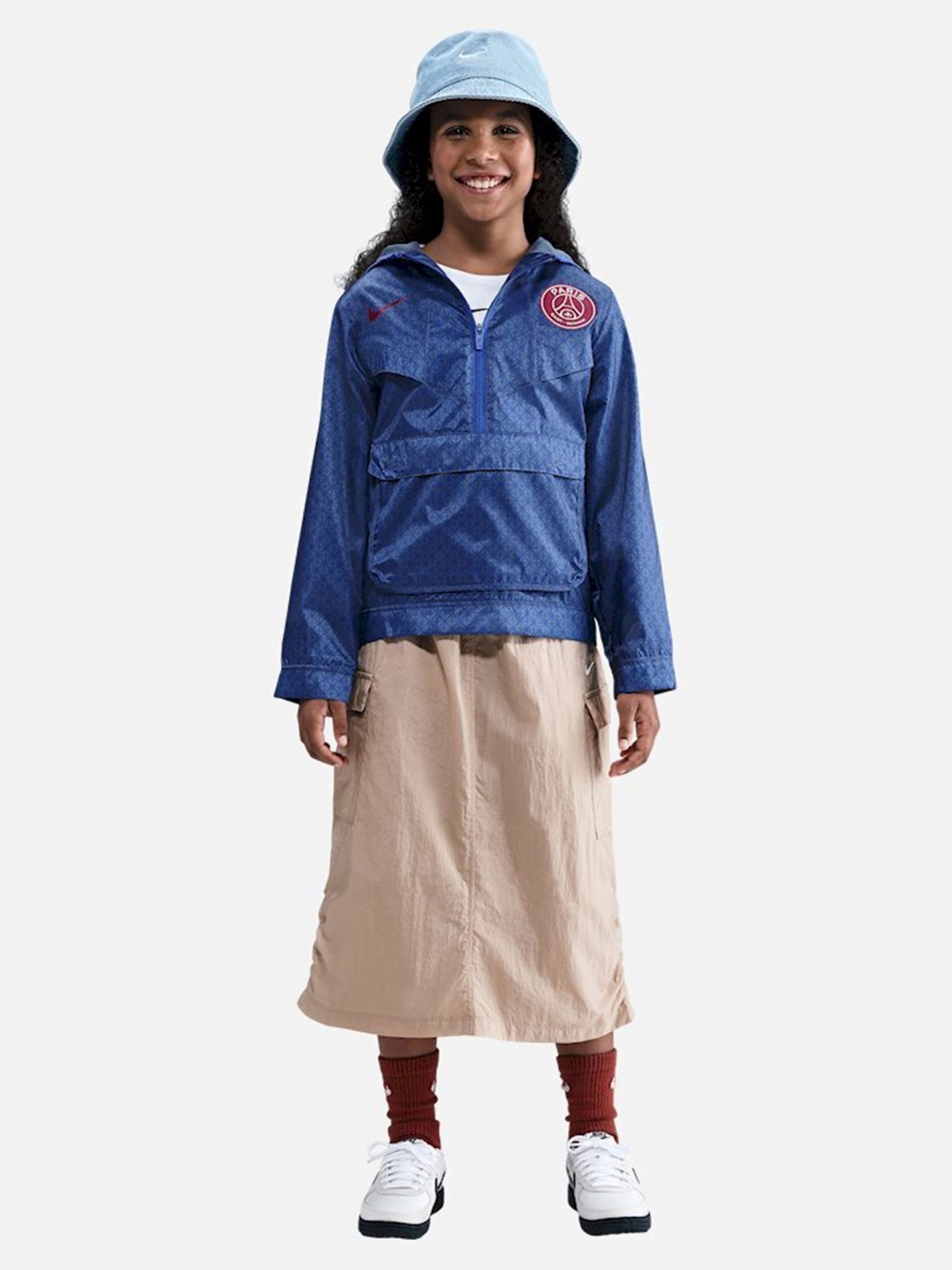 Nike Paris Saint-Germain Junior Hooded Windbreaker Jacket