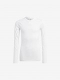 Camisola Interior de Futebol Adidas Techfit LS Branca J