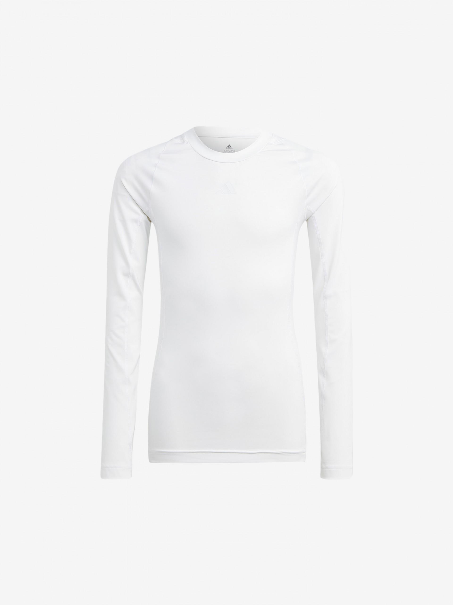 Adidas Techfit LS White J Football Base Layer