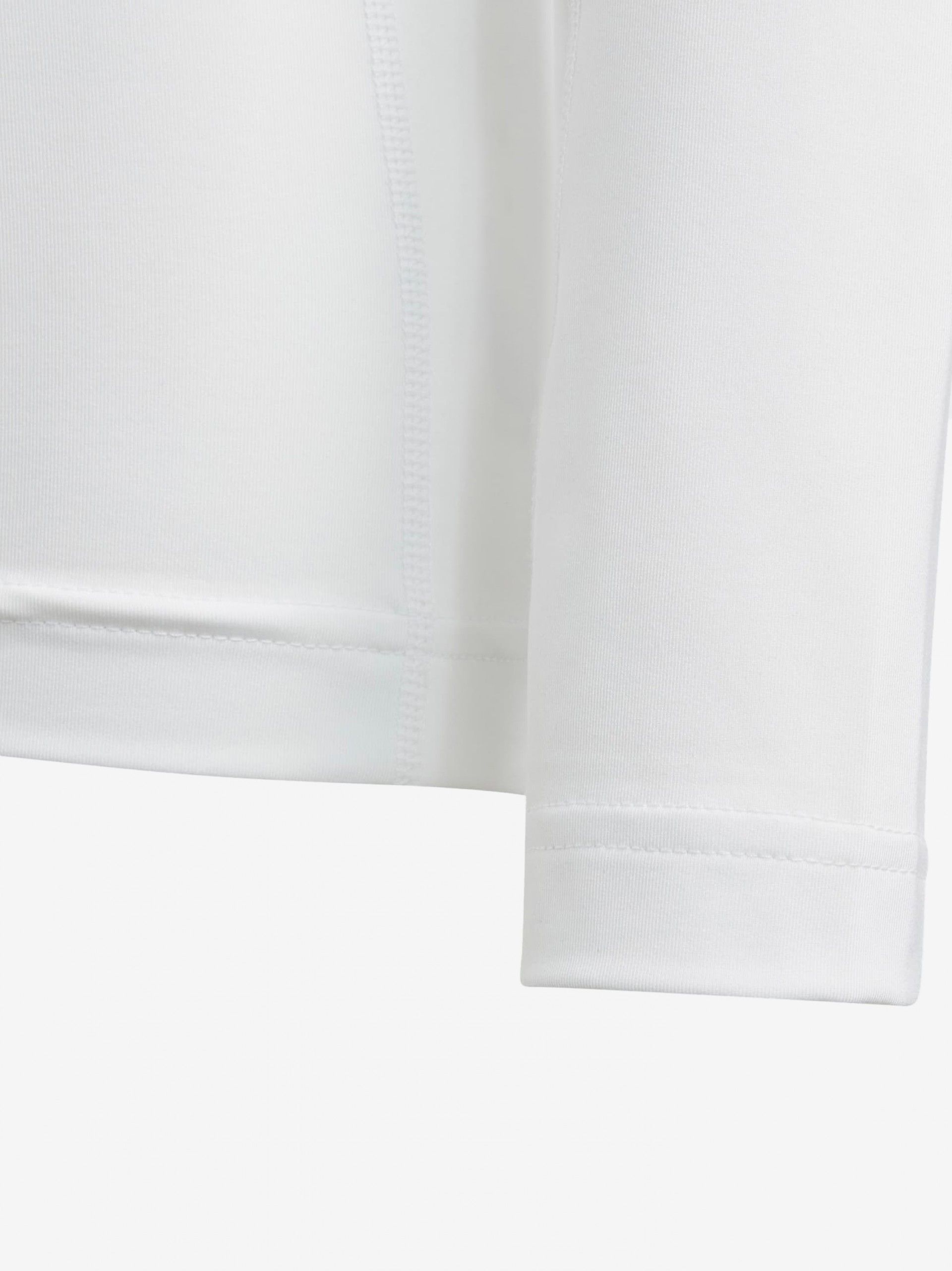 Camiseta Interior de Fútbol Adidas Techfit LS Blanca J