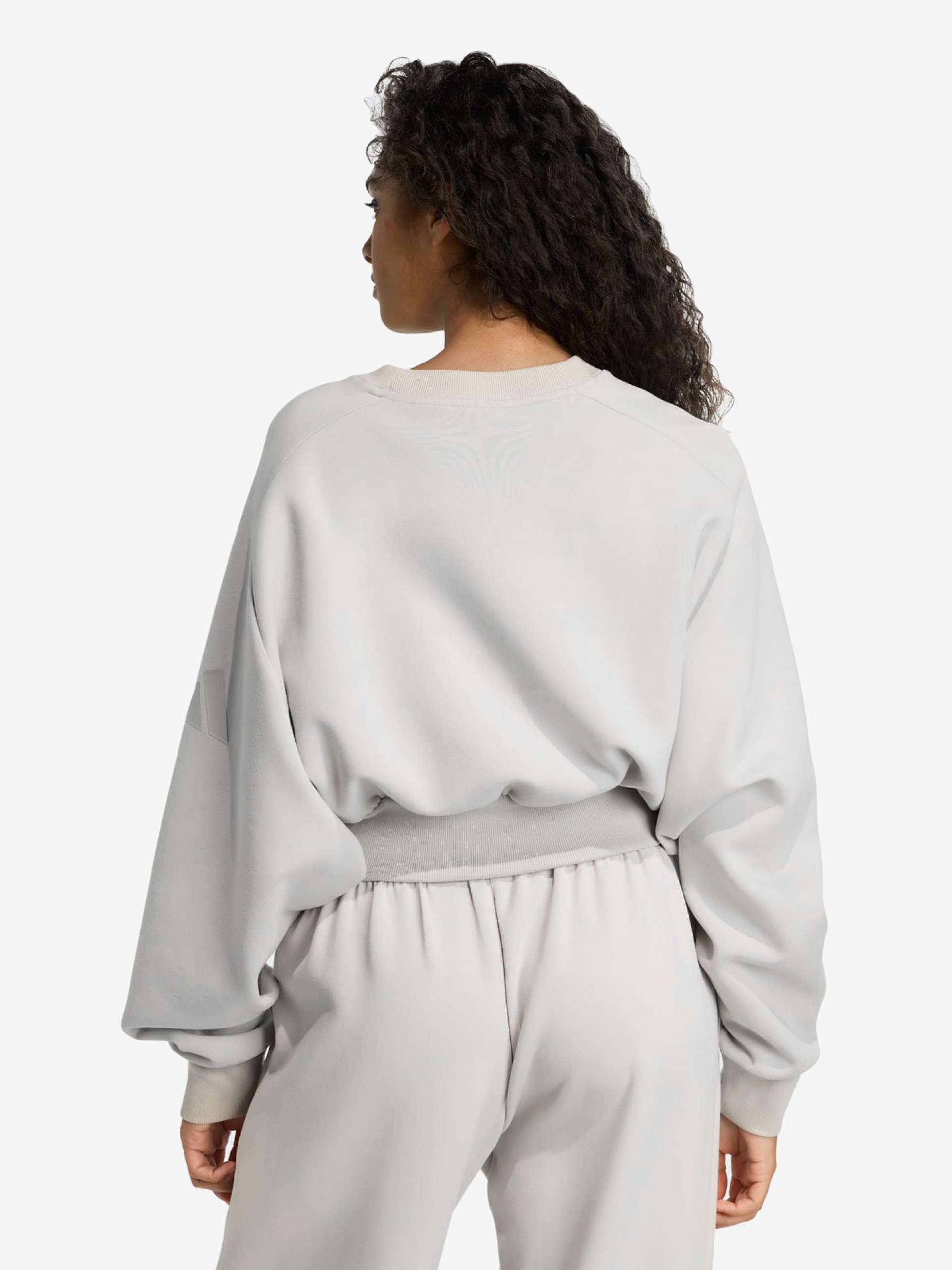 Adidas Soft Lux Loose Grey Sweater