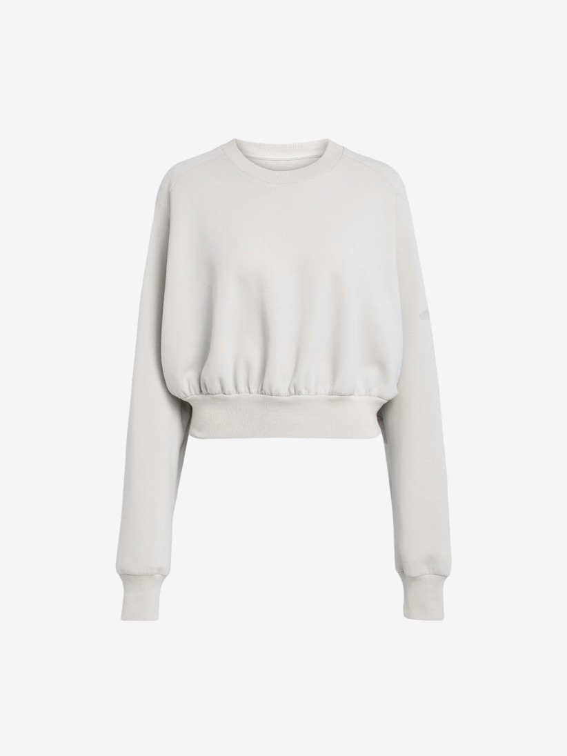 Sudadera Adidas Soft Lux Loose Gris