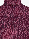 Chaqueta Cortavientos con Capucha Deus Ex Machina Zanzibar Estampada Rosa