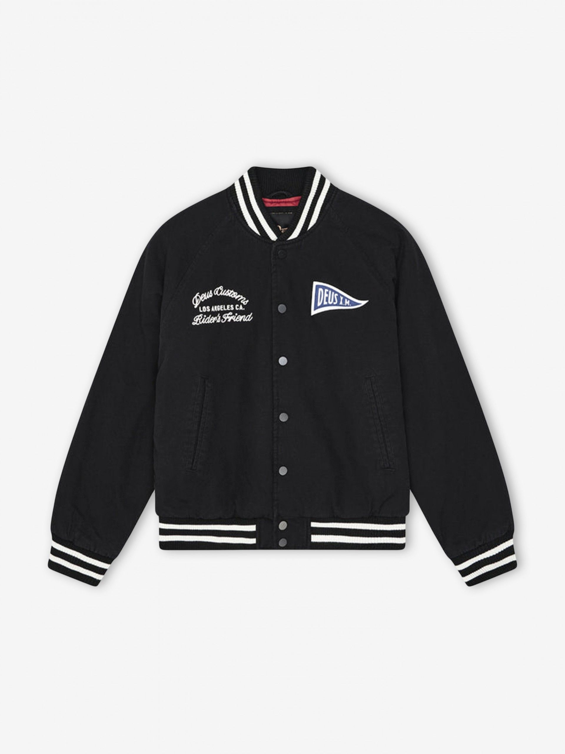 Casaco Deus Ex Machina Stadium Preto