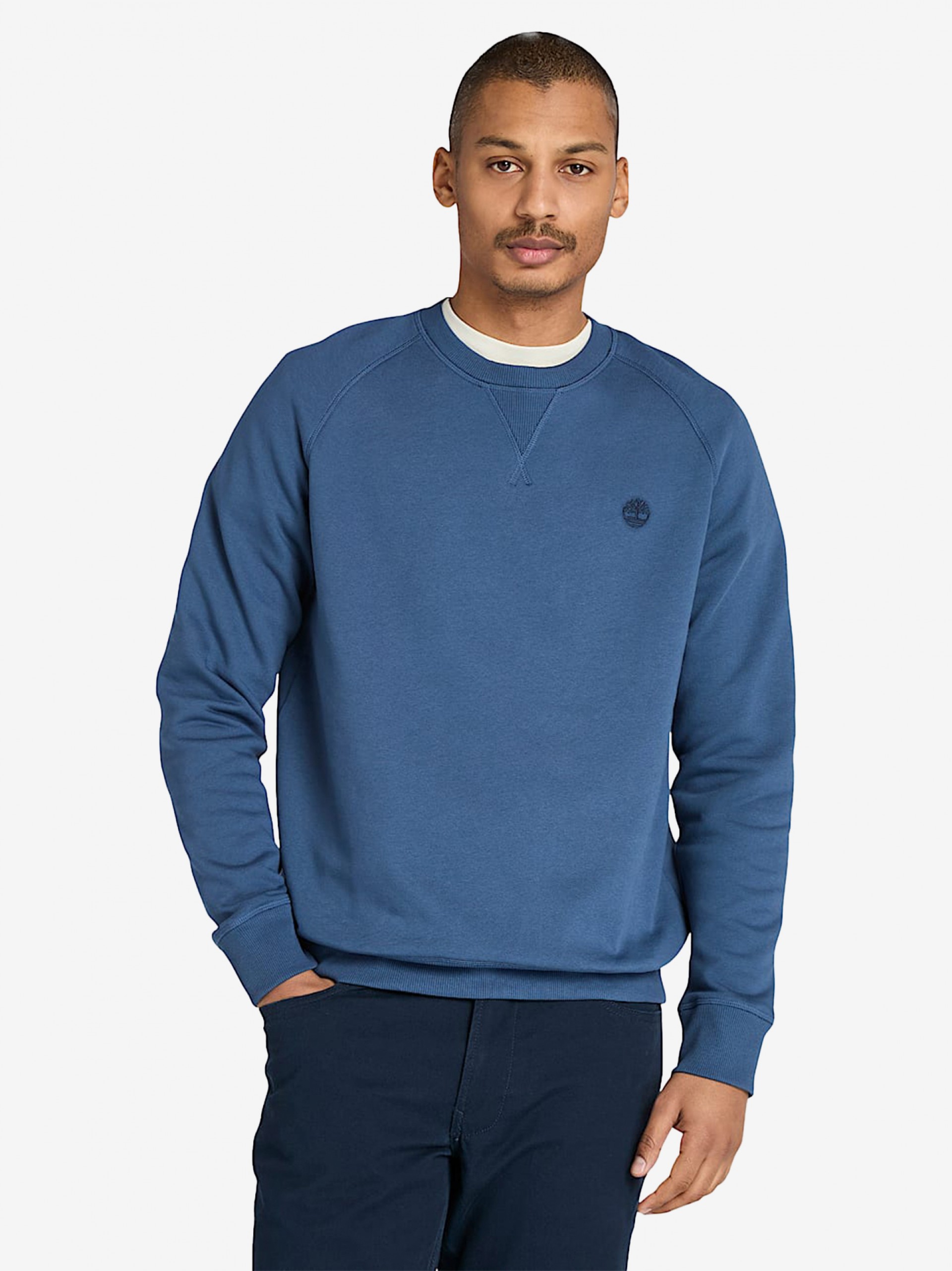 Timberland Exeter River Crew Blue Sweater