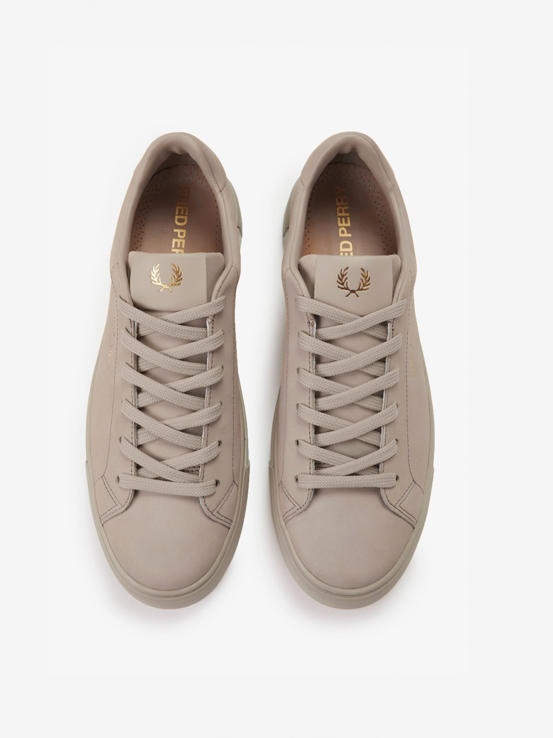 Zapatillas Fred Perry B71 Nobuk Beige
