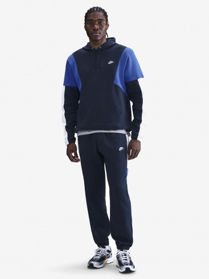 Fato de Treino Nike Club Fleece Azul Para Homem