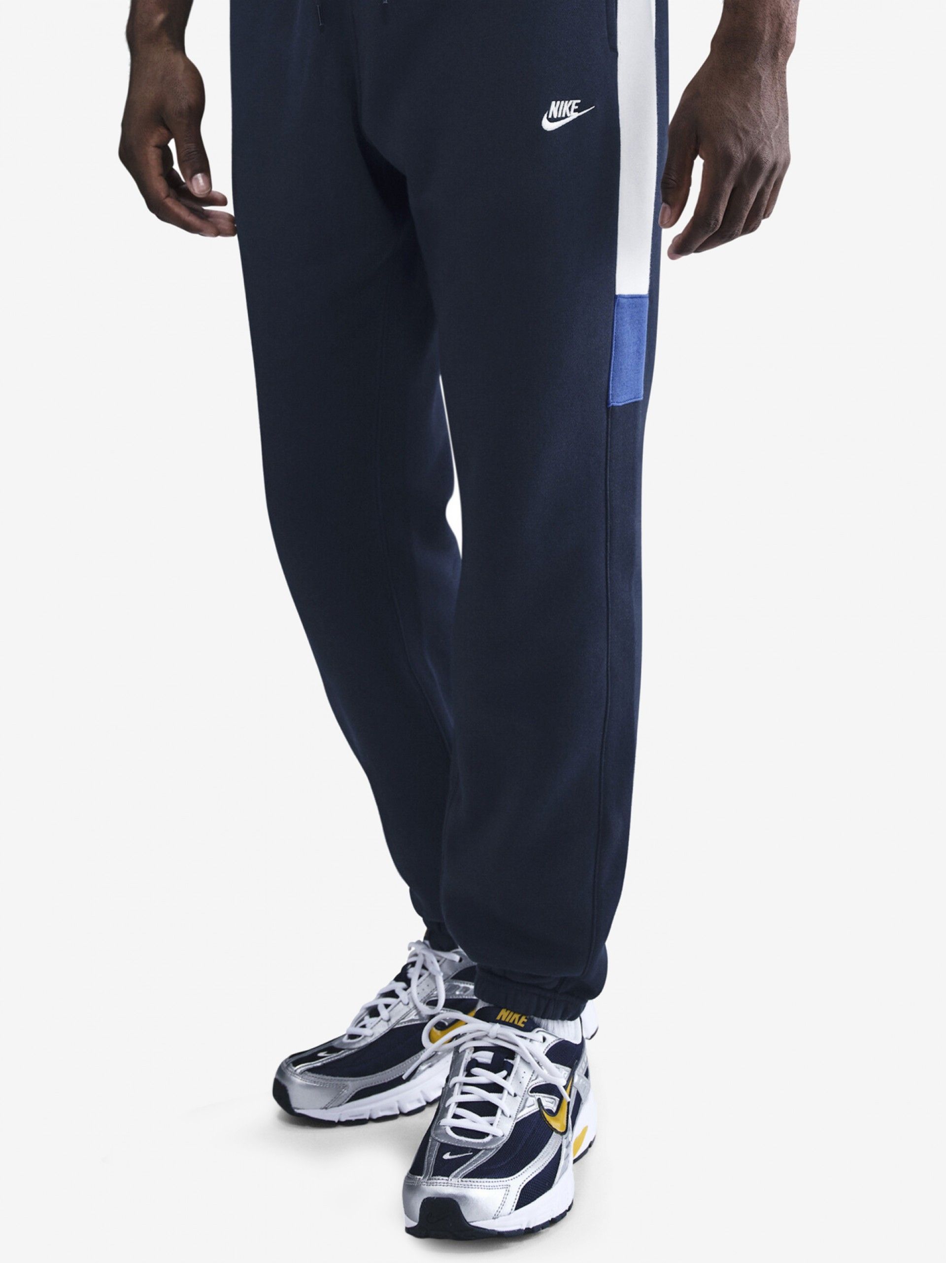 Fato de Treino Nike Club Fleece Azul Para Homem