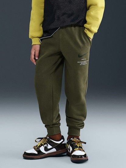 Calas Nike Sportswear Fleece Jnior Verdes