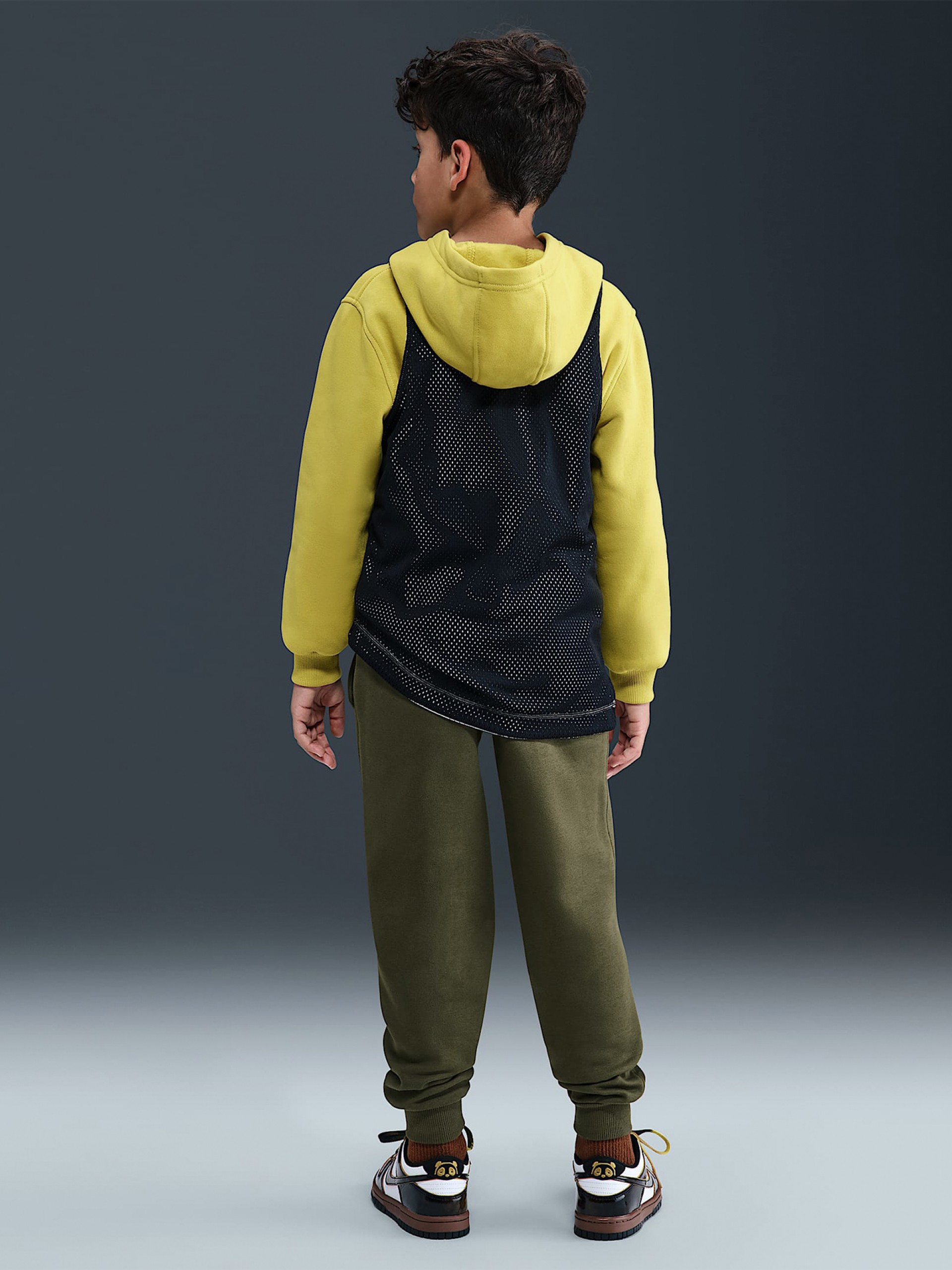 Calças Nike Sportswear Fleece Júnior Verdes