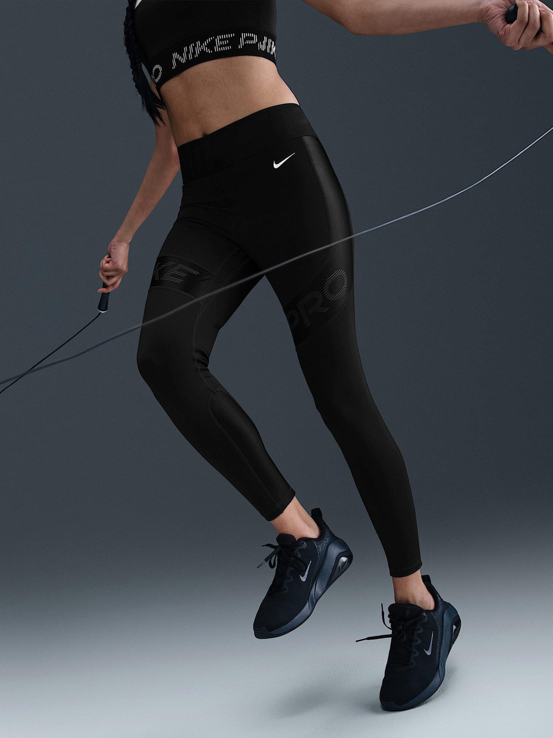 Leggings de Entrenamiento Nike Pro Sculpt High Rise Negros Para Mujer