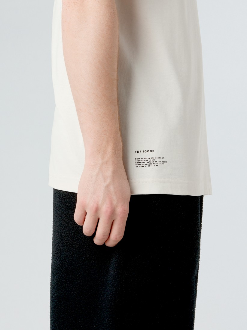The North Face Icon Mountain Beige T-shirt
