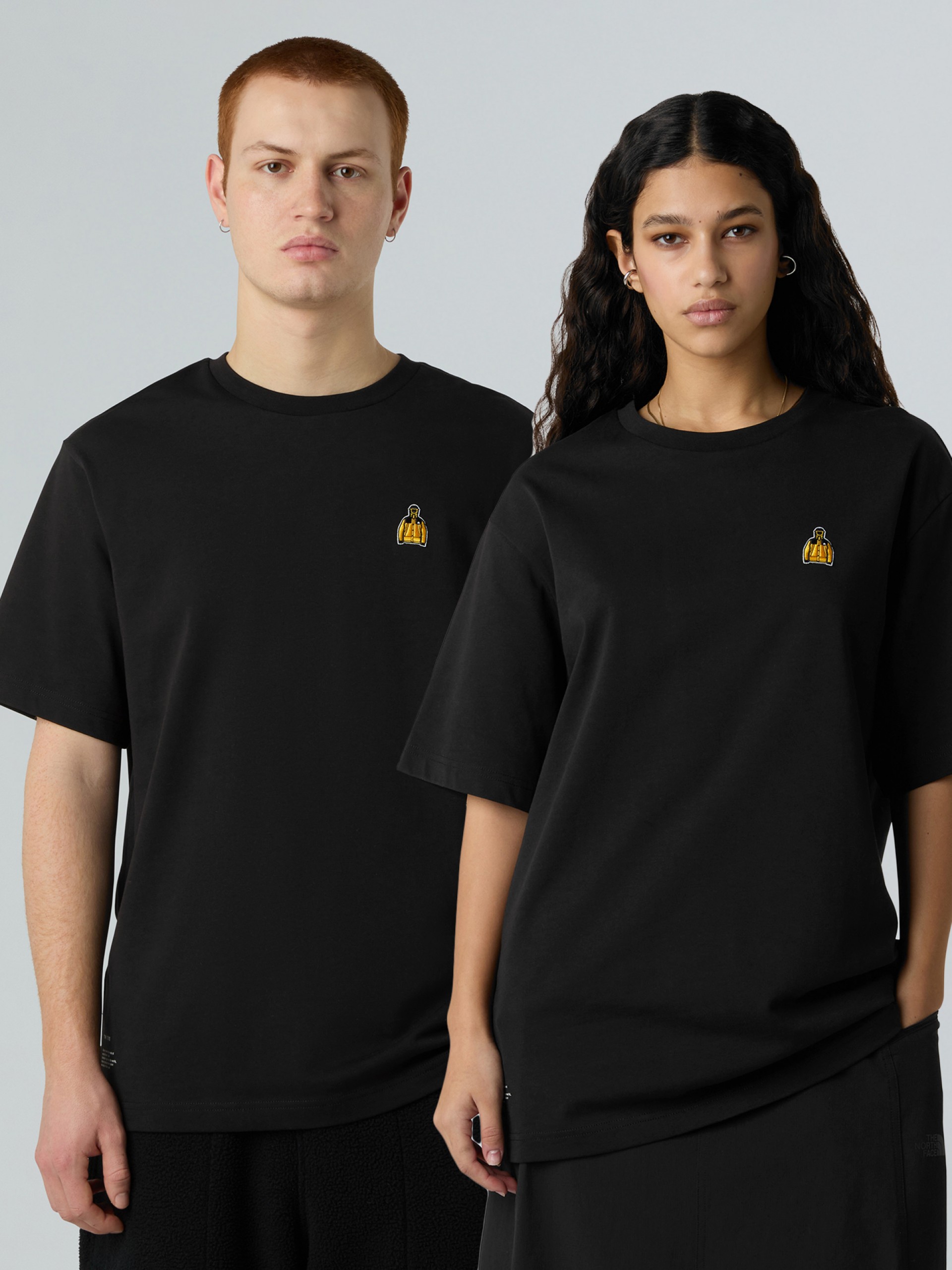 T-shirt The North Face Icon Mountain Preta