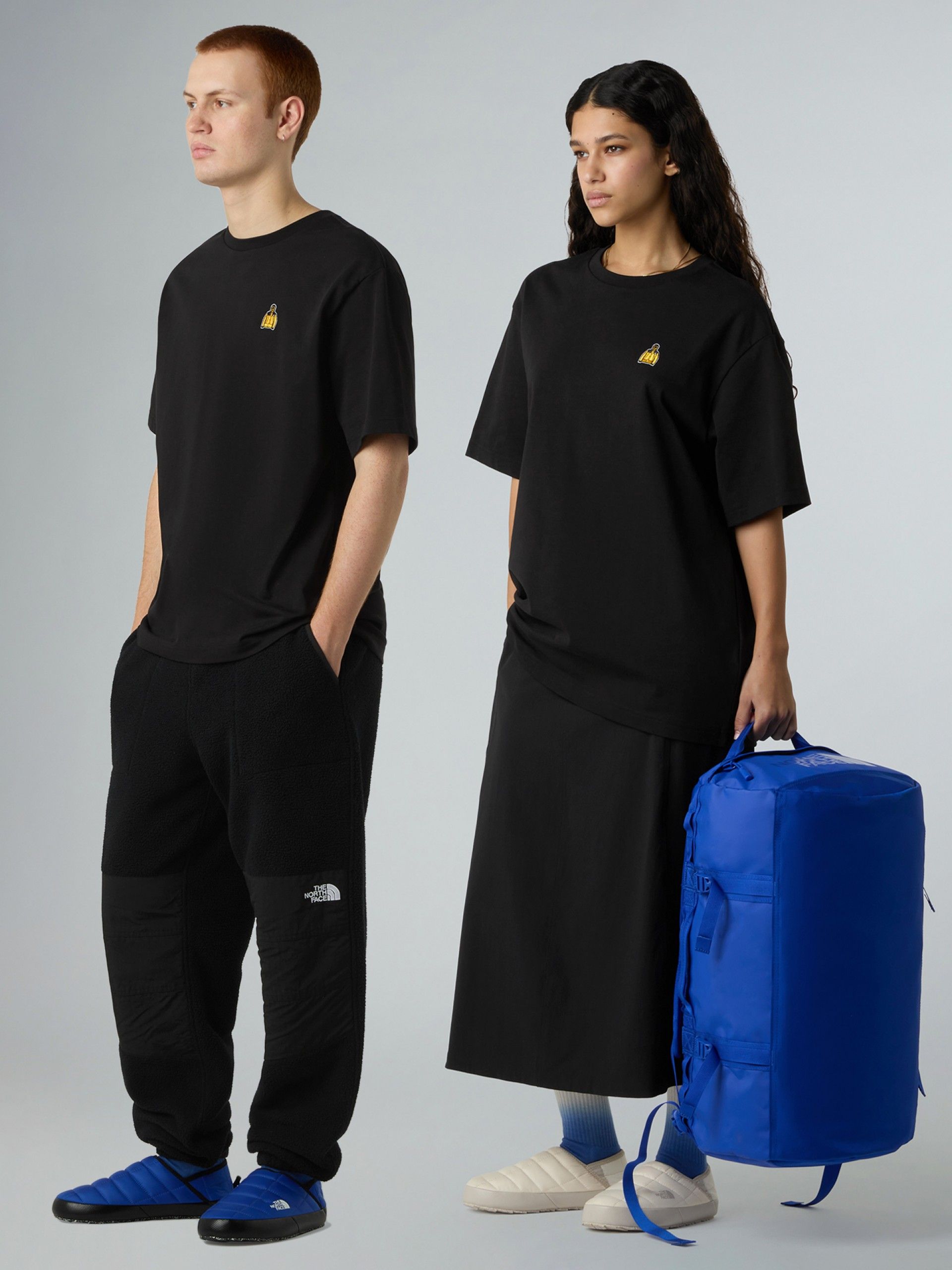 T-shirt The North Face Icon Mountain Preta