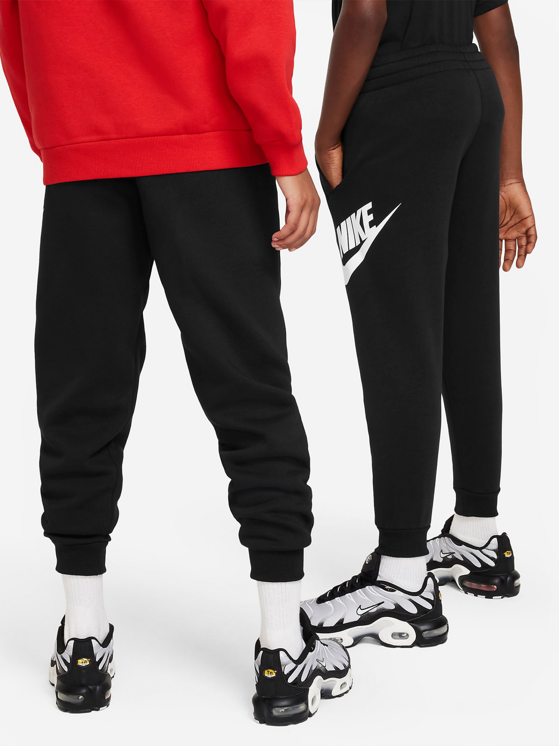 Pantalones Nike Club Fleece Júnior Negros