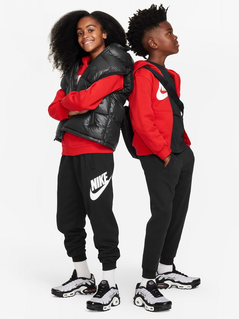Nike Club Fleece Junior Black Trousers
