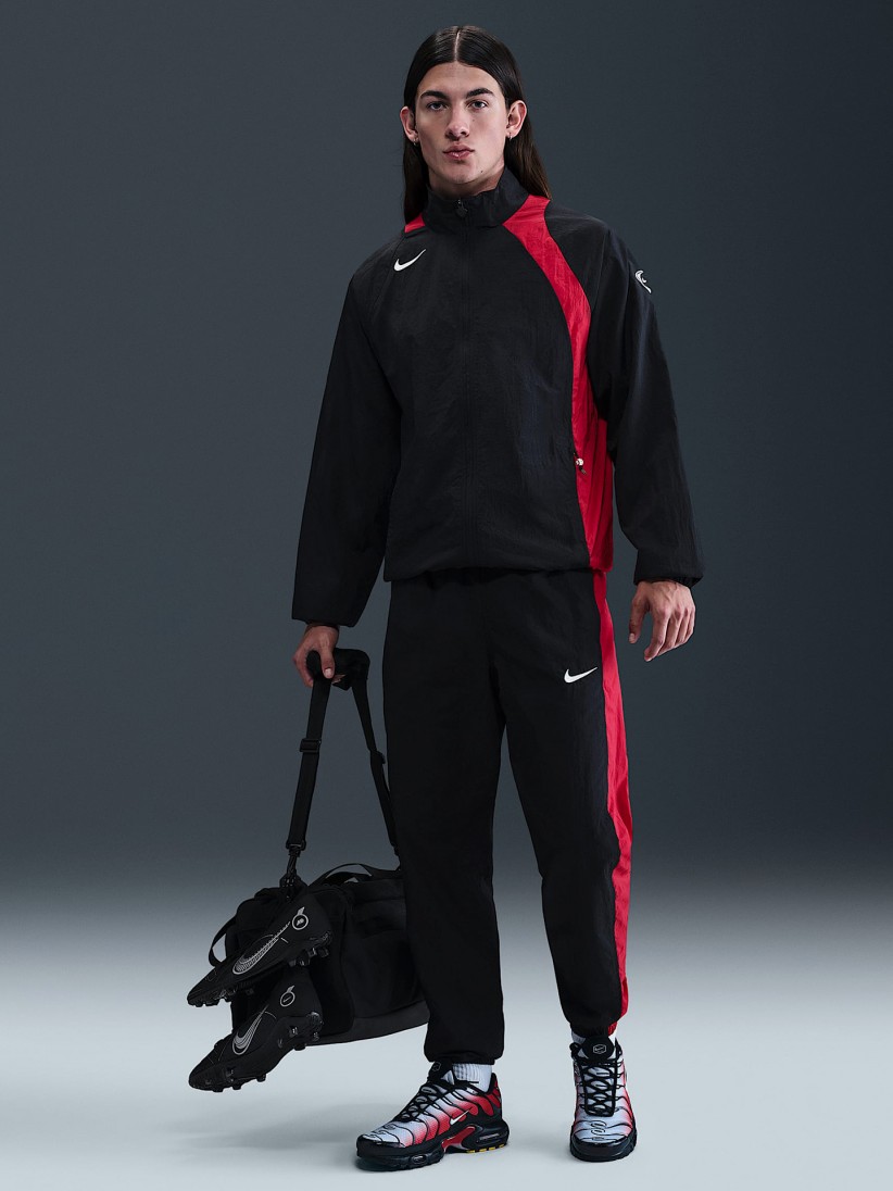 Nike Total 90 Black and Red Football Jacket For Men