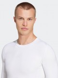 Camisola Interior de Futebol Adidas Techfit LS Branca