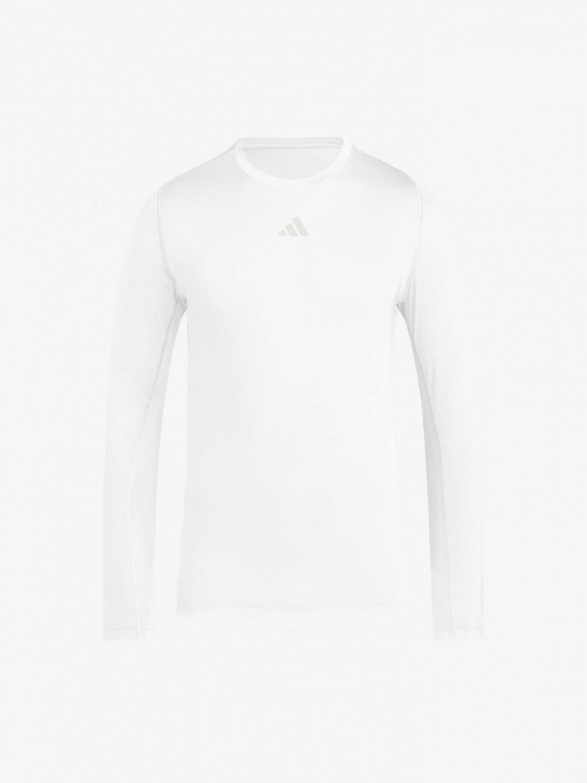 Camiseta Interior de Fútbol Adidas Techfit LS Blanca