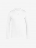Camisola Interior de Futebol Adidas Techfit LS Branca