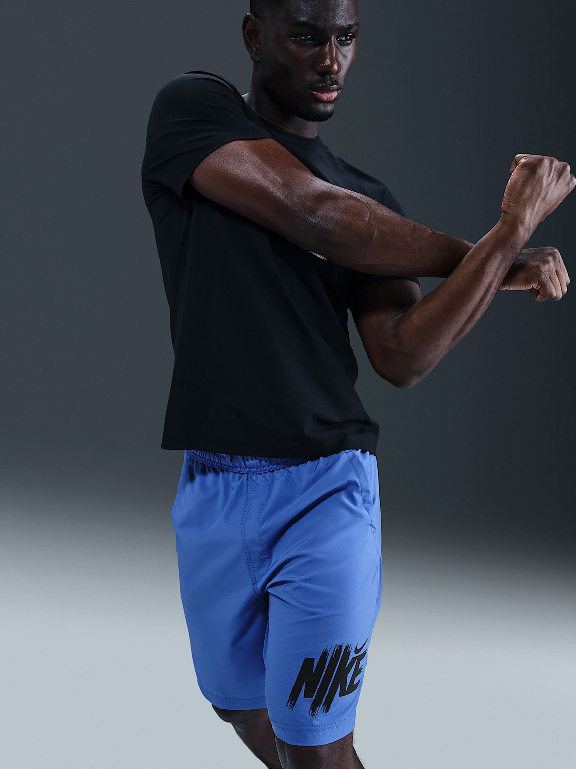 Nike Form Dri-FIT 23cm Blue Training Shorts For Men