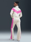 Nike Sportswear Windrunner Beige and Pink Jacket For Women
