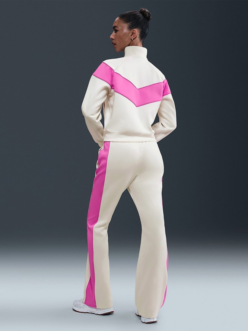 Nike Sportswear Windrunner Beige and Pink Jacket For Women