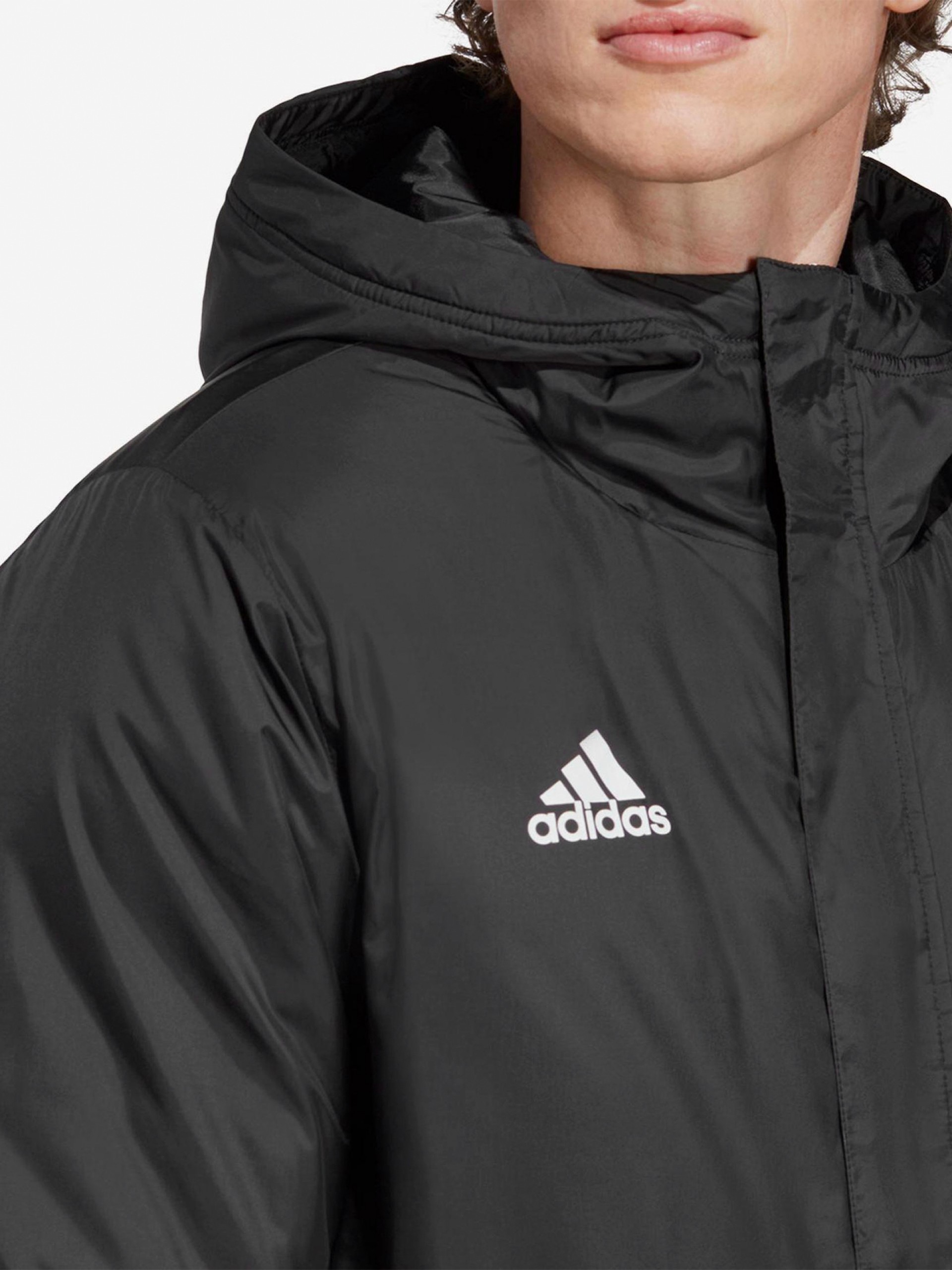 Casaco com Capuz de Futebol Adidas Entrada 22 Stadium Preto