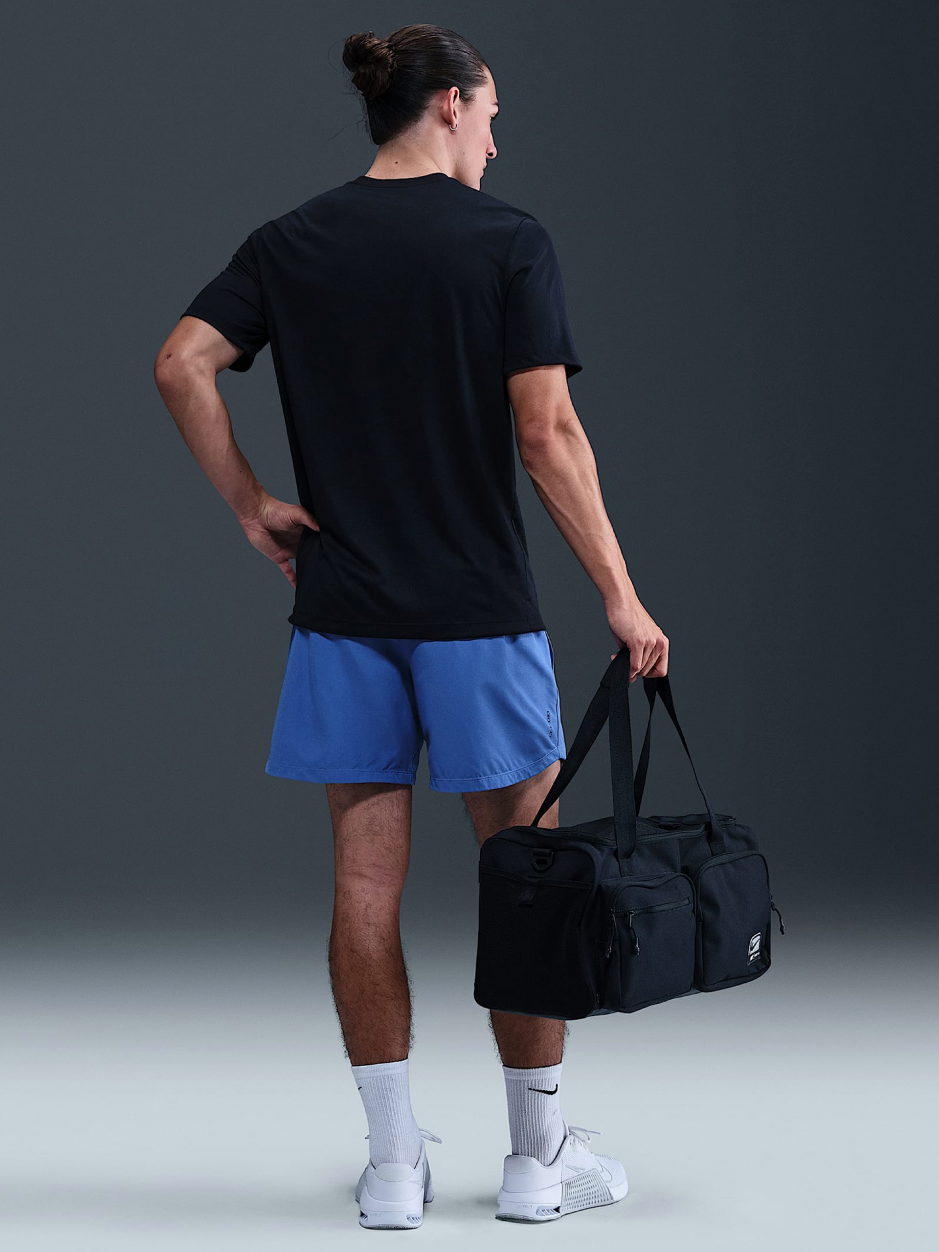 Pantalones Cortos de Entrenamiento Nike Pro Dri-FIT 15cm Azules Para Hombre