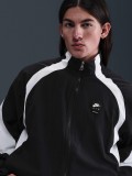 Nike Air Woven Black and White Jacket For Men