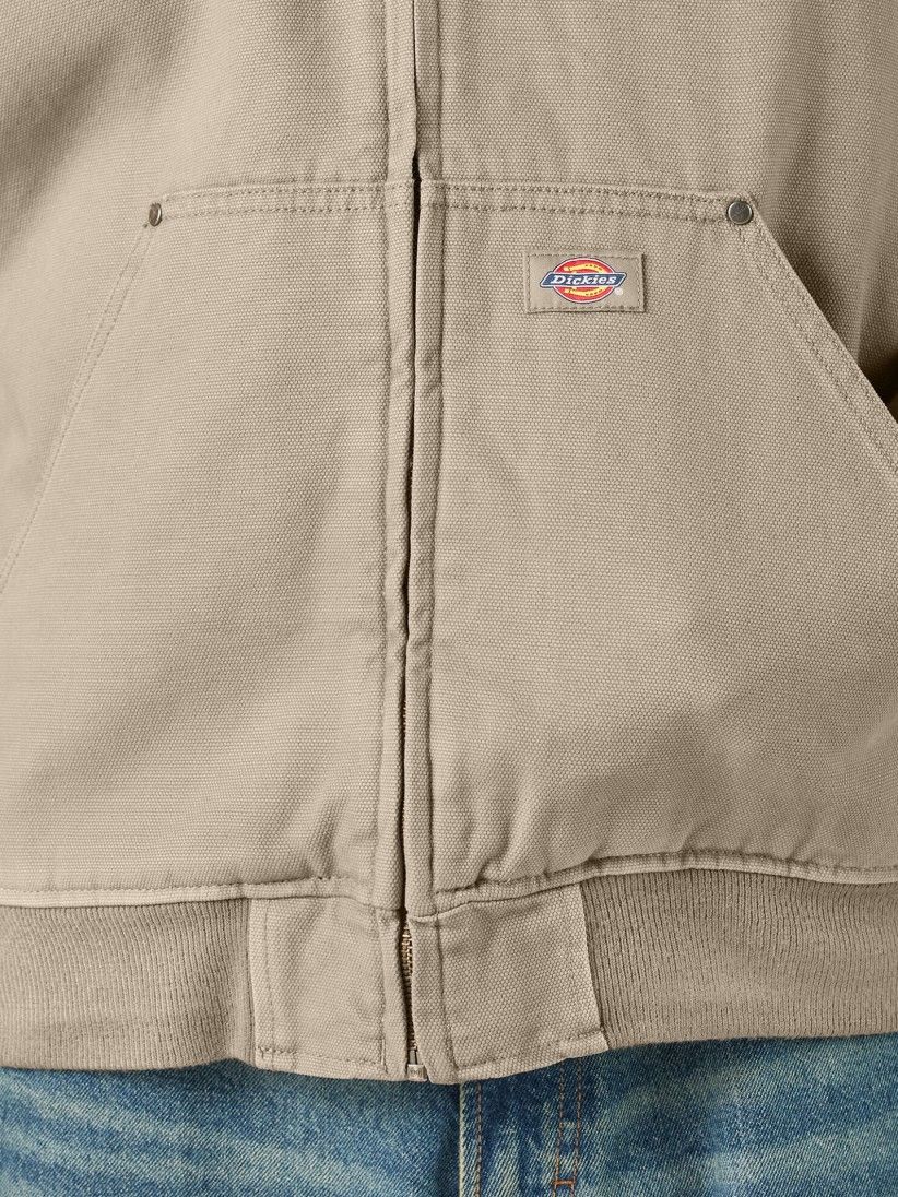 Casaco com Capuz Dickies Hilham Canvas Bege