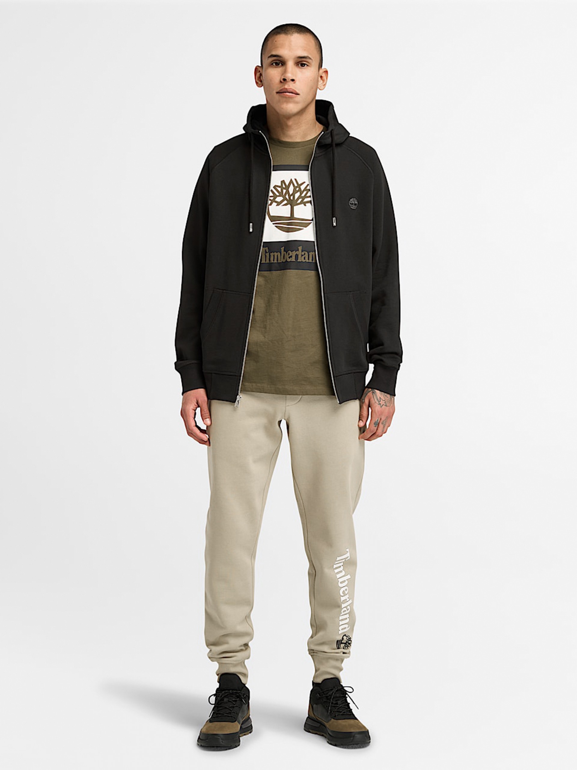 Chaqueta con Capucha Timberland Exeter River Negra