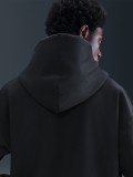 Nike Solo Swoosh Black Hooded Jacket For Men