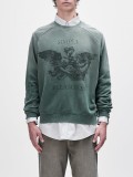 Camisola Deus Ex Machina Black And Blue Crew Verde