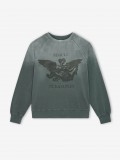 Camisola Deus Ex Machina Black And Blue Crew Verde