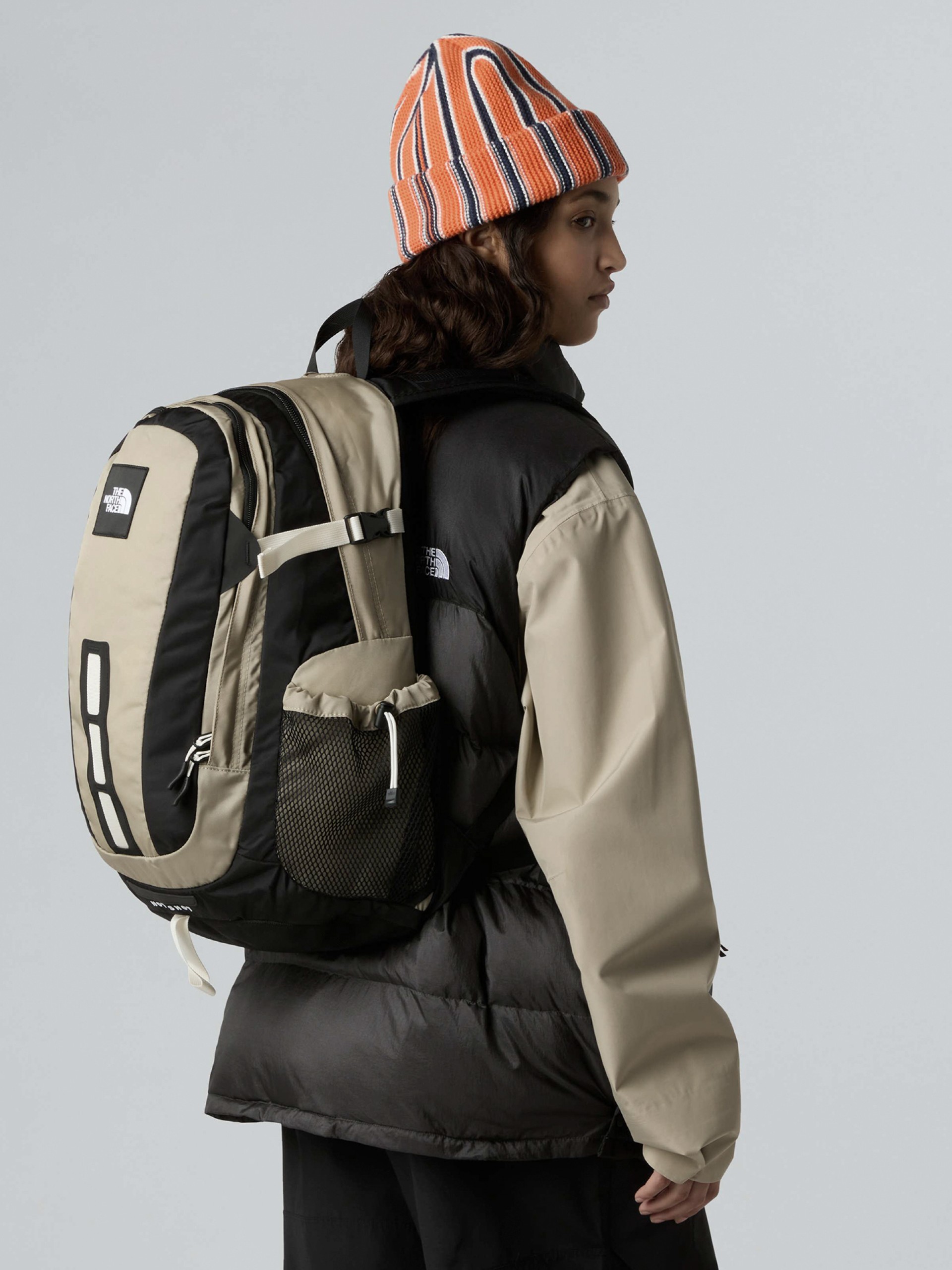 Mochila The North Face Hot Shot SE Bege