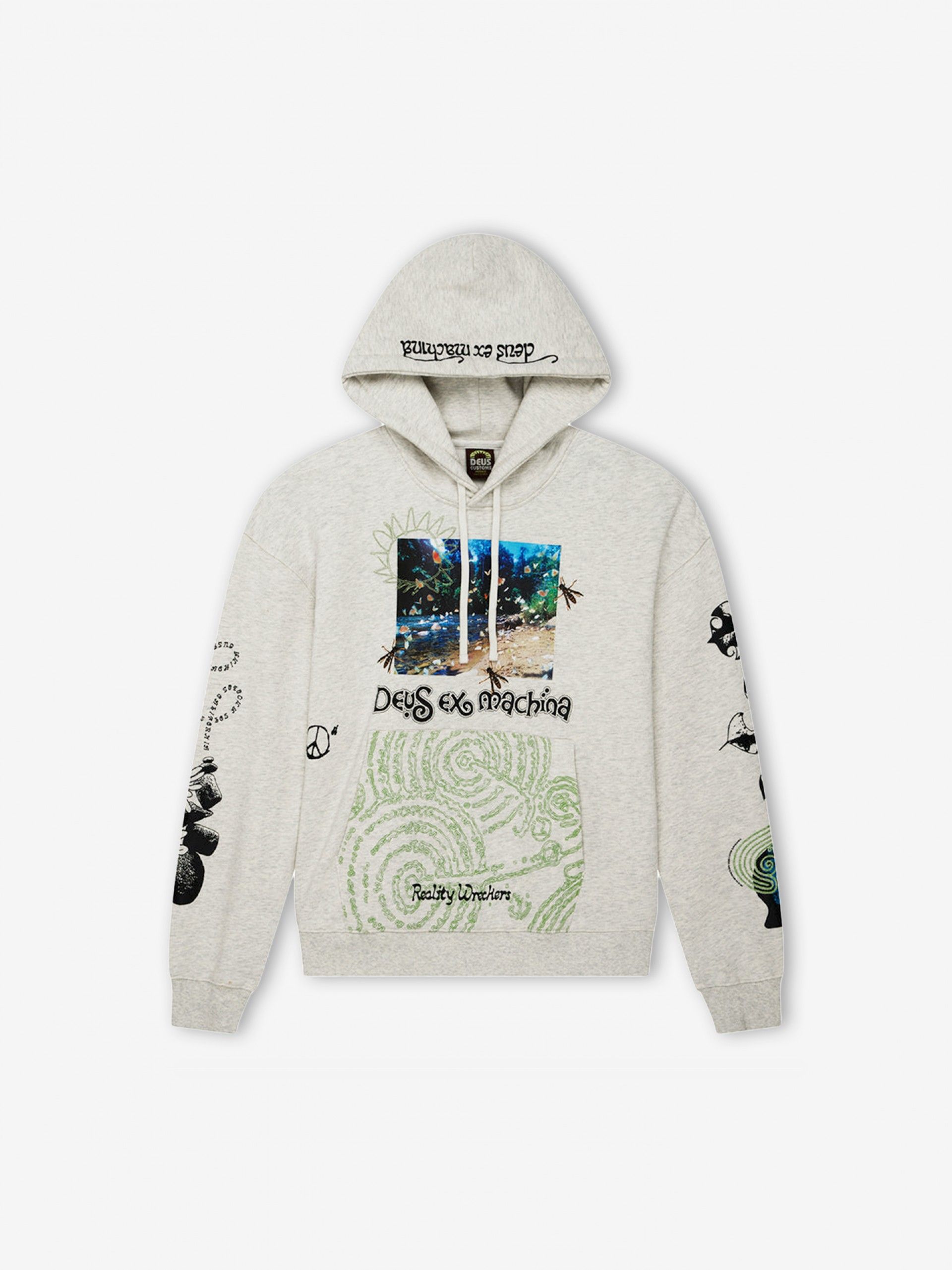 Deus Ex Machina Migration Grey Hoodie