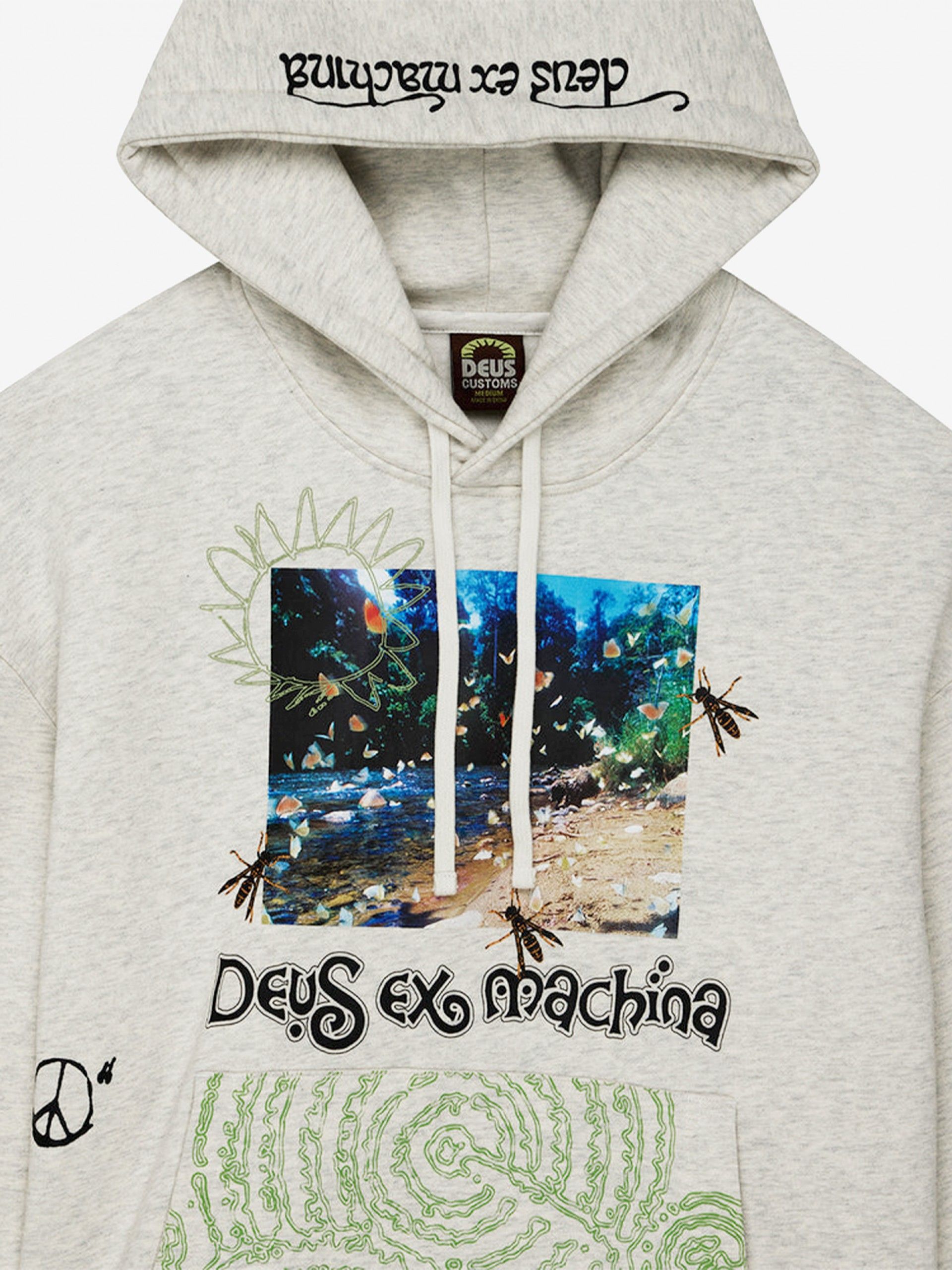 Deus Ex Machina Migration Grey Hoodie
