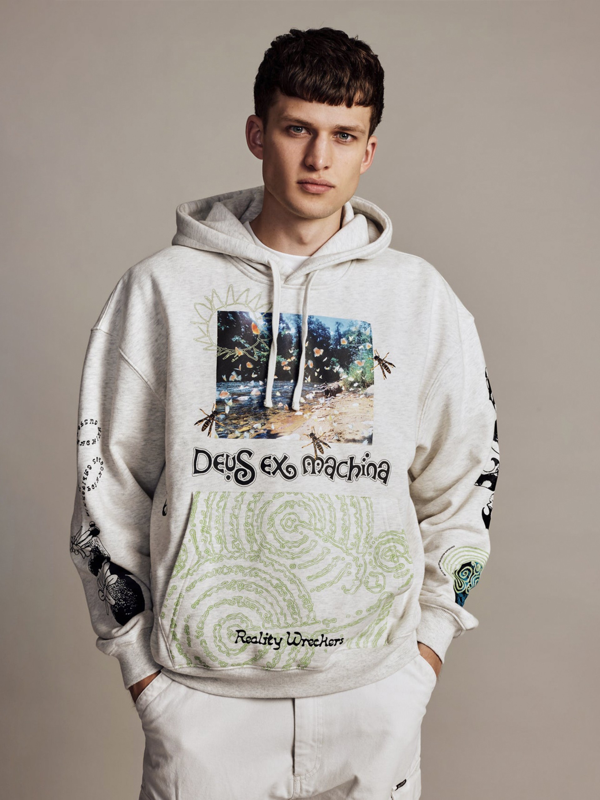 Deus Ex Machina Migration Grey Hoodie
