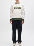 Camisola Deus Ex Machina Picklock Crew Bege e Verde