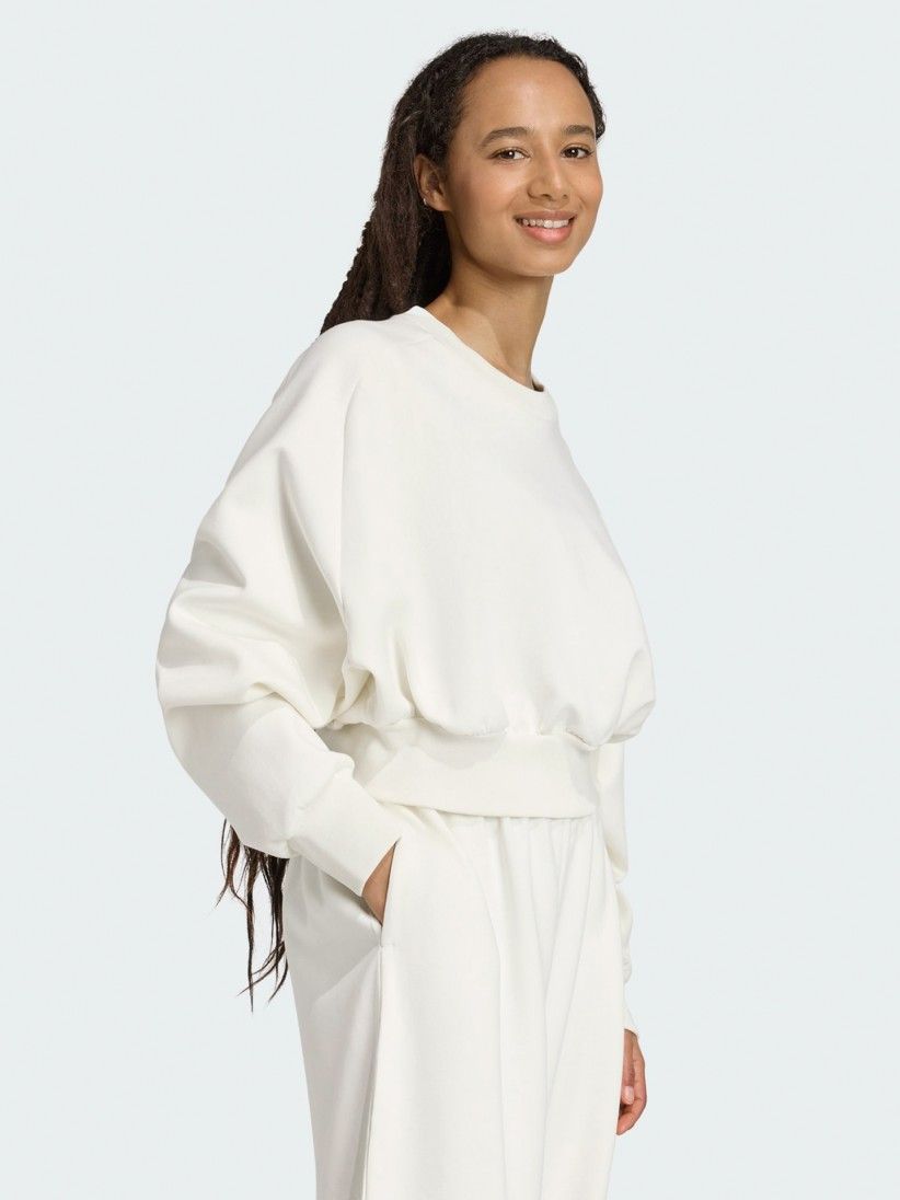 Camisola Adidas Soft Lux Loose Branca