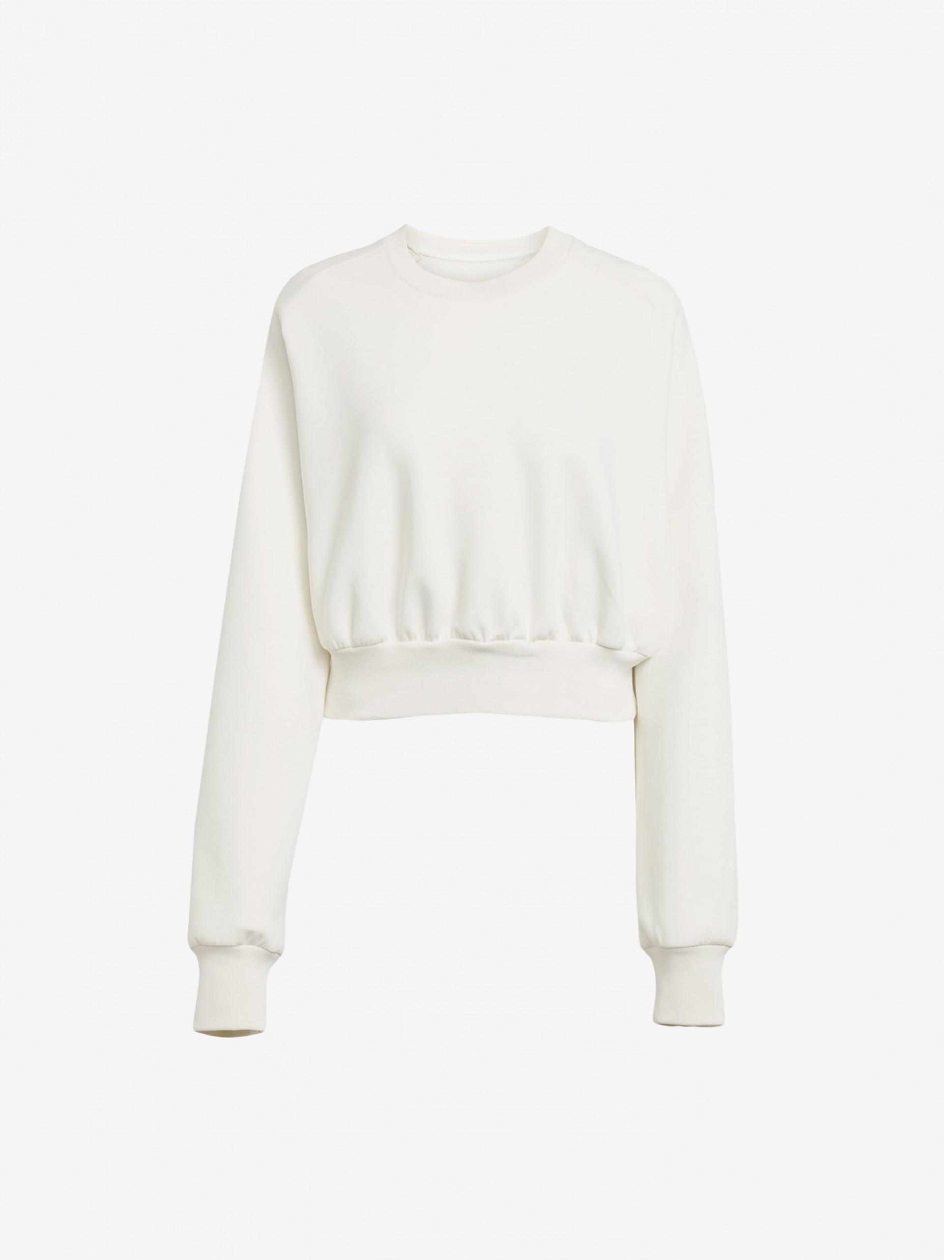 Adidas Soft Lux Loose White Sweater