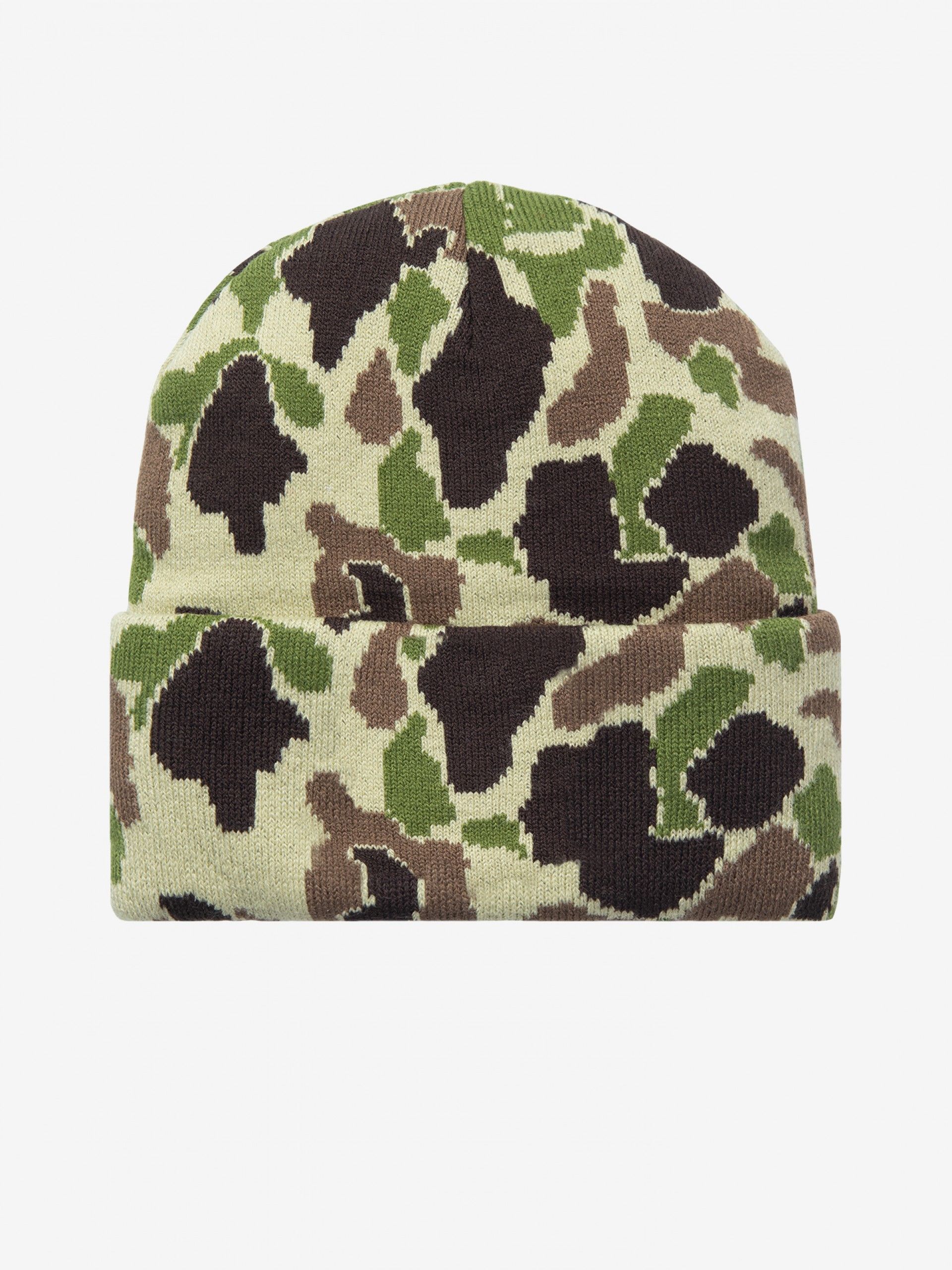 Carhartt WIP Camo Duck Camouflage Pattern Beanie